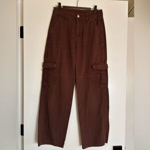 Brown Cargo Pants